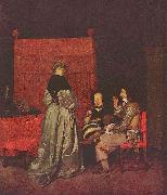 Gerard ter Borch the Younger Paternal Admonition
